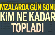 Kim kaç imza topladı…. 100 bin savaşında son durum
