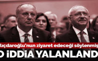 Kemal Kılıçdaroğlu Muharrem İnce’yi ziyaret edecek iddiası yalanlandı