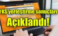 YKS yerleştirme sonuçları açıklandı