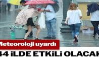 Meteoroloji’den güncel hava durumu tahmini: 44 ile sağanak uyarısı