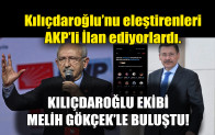 Kılıçdaroğlu ekibi Melih Gökçek’le buluştu
