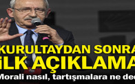 Kurultay sonrası ilk açıklama