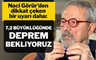 Naci Görür: İstanbul’da en az 7.2 büyüklüğünde deprem bekliyoruz