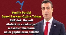 Öztürk Yılmaz: Muhalefet iktidarın kuklası ve ihanet içinde. Cumhur ve millet kapanından milleti kurtarmak istiyoruz