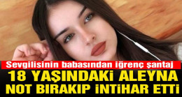 Genç kız not bırakıp intihar etti