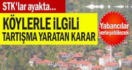 STK’lar ayakta… Köylerle ilgili tartışma yaratan karar