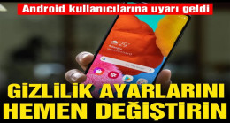 Android kullanıcılarına güvenlik uyarısı