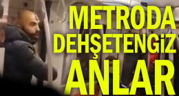 Metroda dehşetengiz anlar