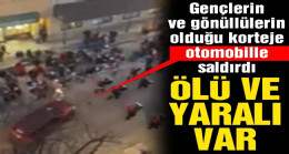 Korteje araçla daldı: Çok sayıda ölü ve yaralı var