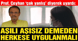 Prof. Dr. Mehmet Ceyhan ‘yanlış uygulama’ diyerek uyardı!