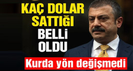 Merkez Bankası dün kaç dolar sattı?
