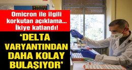 Omicron kabusu sürüyor. Korkutan Açıklama…