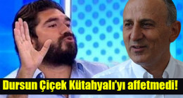 Dursun Çiçek Kütahyalı’yı affetmedi
