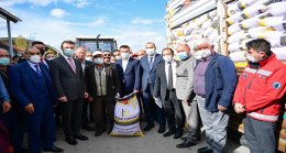 ALTINDAĞ’DA ÇİFTÇİLERE NOHUT DESTEĞİ