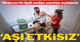 ABD’den endişe yaratan Omicron açıklaması: Aşılar yeterli değil