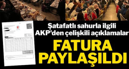 Şatafatlı sahurun faturası da, yeri de, katılanları da gündem! Art arda açıklamalar