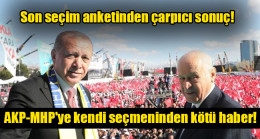 Son seçim anketinden çarpıcı sonuç