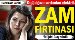 Doğalgazın ardından elektrik fiyatlarına zam geldi…