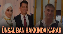 Ünsal Ban hakkında karar