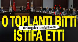 Toplantı bitti Mahir Ünal istifa etti