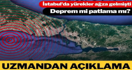 Kağıthane depremi için flaş açıklama