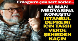 Celal Şengör, İstanbul’da deprem uyarısı yaptı!