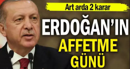 Art arda 2 karar: Erdoğan’ın affetme günü