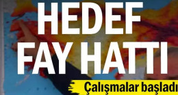 Kuzey Anadolu Fay hattı için çalışmalar başladı