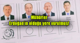 Mühürler Erdoğan’ın olduğu yere vurulmuş!