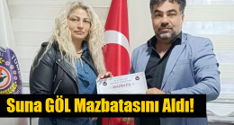 Gazeteci Suna GÖL Mazbatasını Aldı