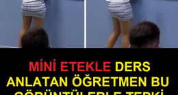MİNİ ETEKLE Ders Anlatan Öğretmen