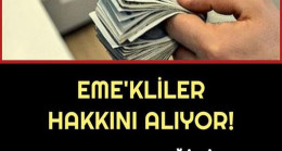 Hakkını alıyor