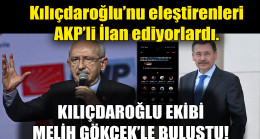 Kılıçdaroğlu ekibi Melih Gökçek’le buluştu