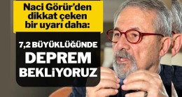 Naci Görür: İstanbul’da en az 7.2 büyüklüğünde deprem bekliyoruz