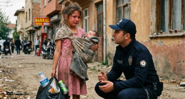 Polis memuru, sokakta bir kızı kurtaracağını sandı…