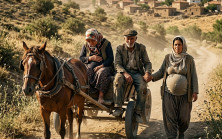 Dul ve hamile kadın, yolda iki yaşlıyı arabasına aldı…