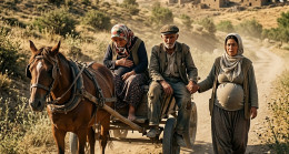 Dul ve hamile kadın, yolda iki yaşlıyı arabasına aldı…