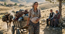 Yaşlı hamile bir dul, terk edilmiş iki yaşlıyı yolda buldu