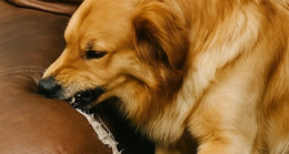 Yeni bir kanepe aldım ama köpeğim kolçaklarını tırmalamaya ve kemirmeye başladı