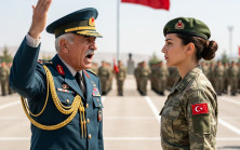 O, generale selam vermeyi reddetti