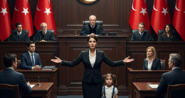 Sekiz yaşındaki kızım Valentina, yanağı kıpkırmızı ve gözleri korku dolu bir halde arkamda titrerken bunları söylediler