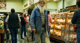 90 yaşımda dilenci kılığına girip kendi süpermarketime bir varis aramaya gittim