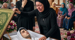 Bir anne oğlunun cenazesine geç gelir ve tabutun açılmasını ister