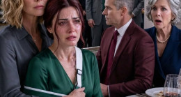 Kızımın akşam yemeğine gittim ve kolunun askıda olduğunu gördüm. Kayınvalidesi gülerek, “Oğlum ona itaat etmeyi öğretti,” dedi. Yanına oturdum ve bir telefon görüşmesi yaptım. Otuz dakika sonra polis ve şirket yönetim kurulu kapıdaydı.