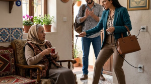 Emekli bir anne, gelininin televizyonun kablosunu söküp attığını ve kendi oğlunun “Bu evde artık saçmalık izlenmez” diyerek alkışladığını gördü