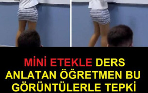 MİNİ ETEKLE Ders Anlatan Öğretmen