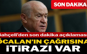 MHP lideri Bahçeli’den İmralı çağrısına ilişkin açıklama