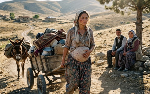 Yaşlı hamile bir dul, terk edilmiş iki yaşlıyı yolda buldu