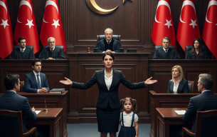 Sekiz yaşındaki kızım Valentina, yanağı kıpkırmızı ve gözleri korku dolu bir halde arkamda titrerken bunları söylediler