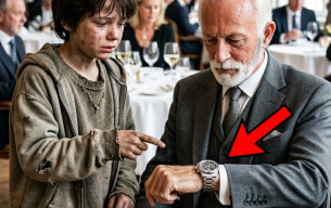 Zengin bir iş adamı, evsiz bir çocuğu lüks bir restorandan atmaya çalıştı